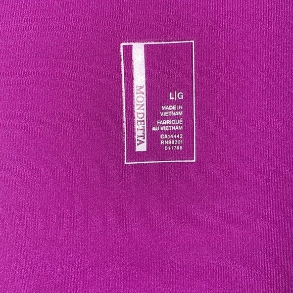 Mondetta racer back athletic midi dress Sz L - Picture 6 of 9